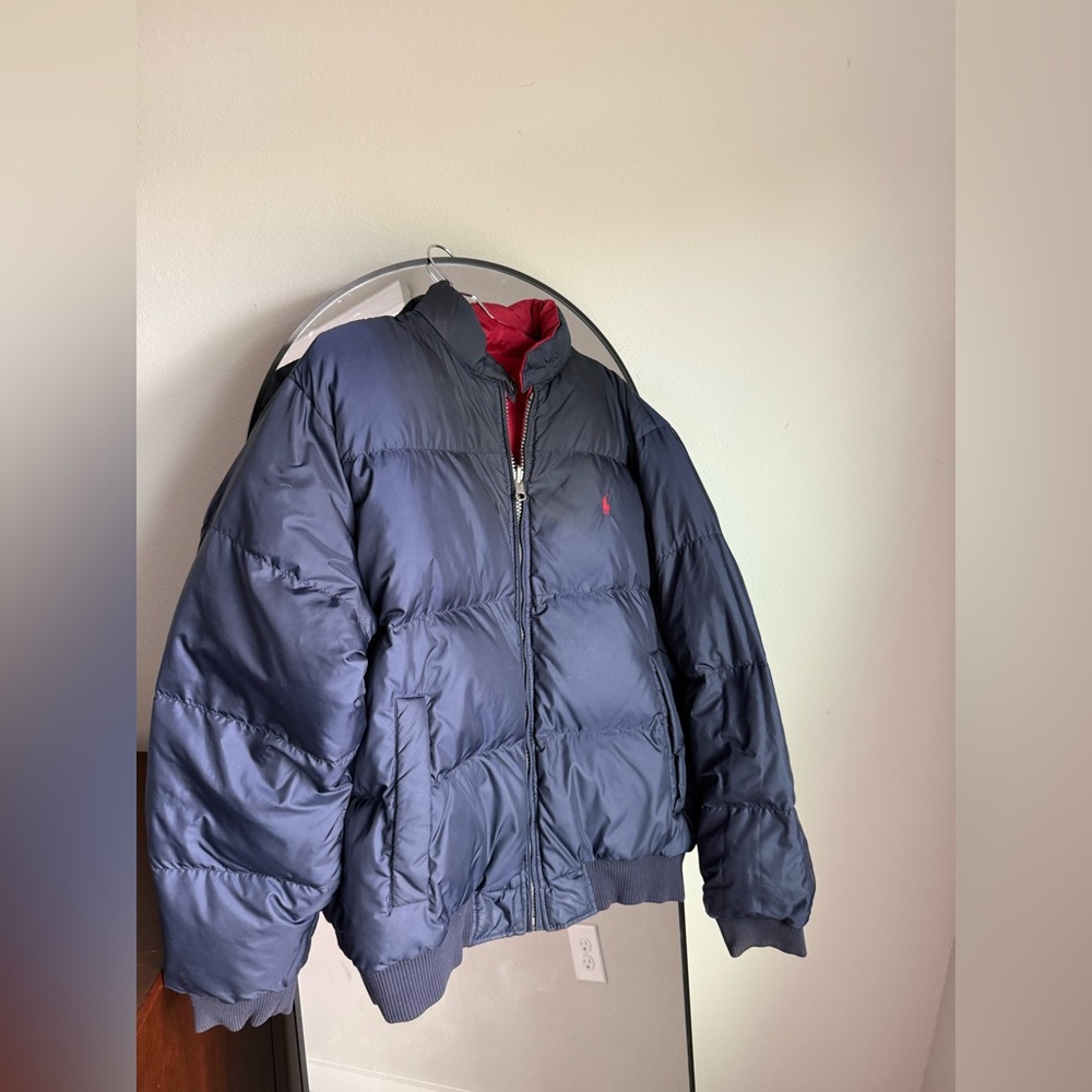 Polo by Ralph Lauren Reversible Puffer Coat size Medium